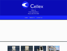 Tablet Screenshot of cellex.us
